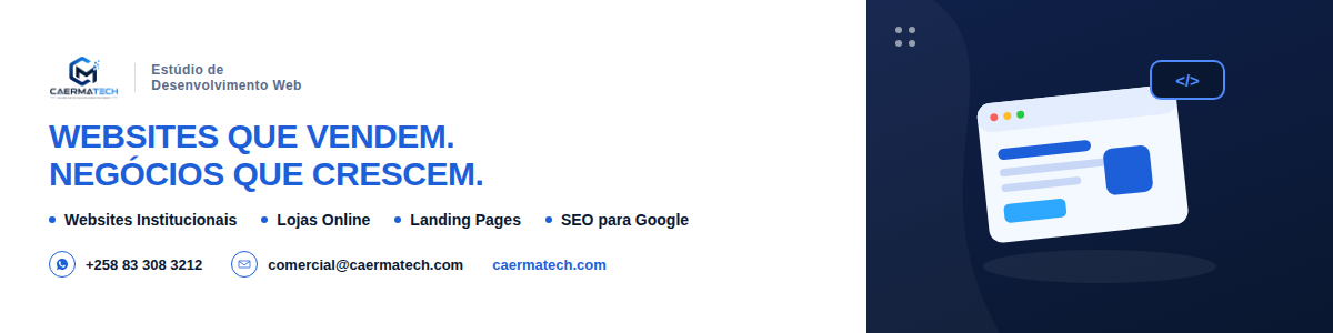 CaermaTech - Especialistas em Websites Profissionais