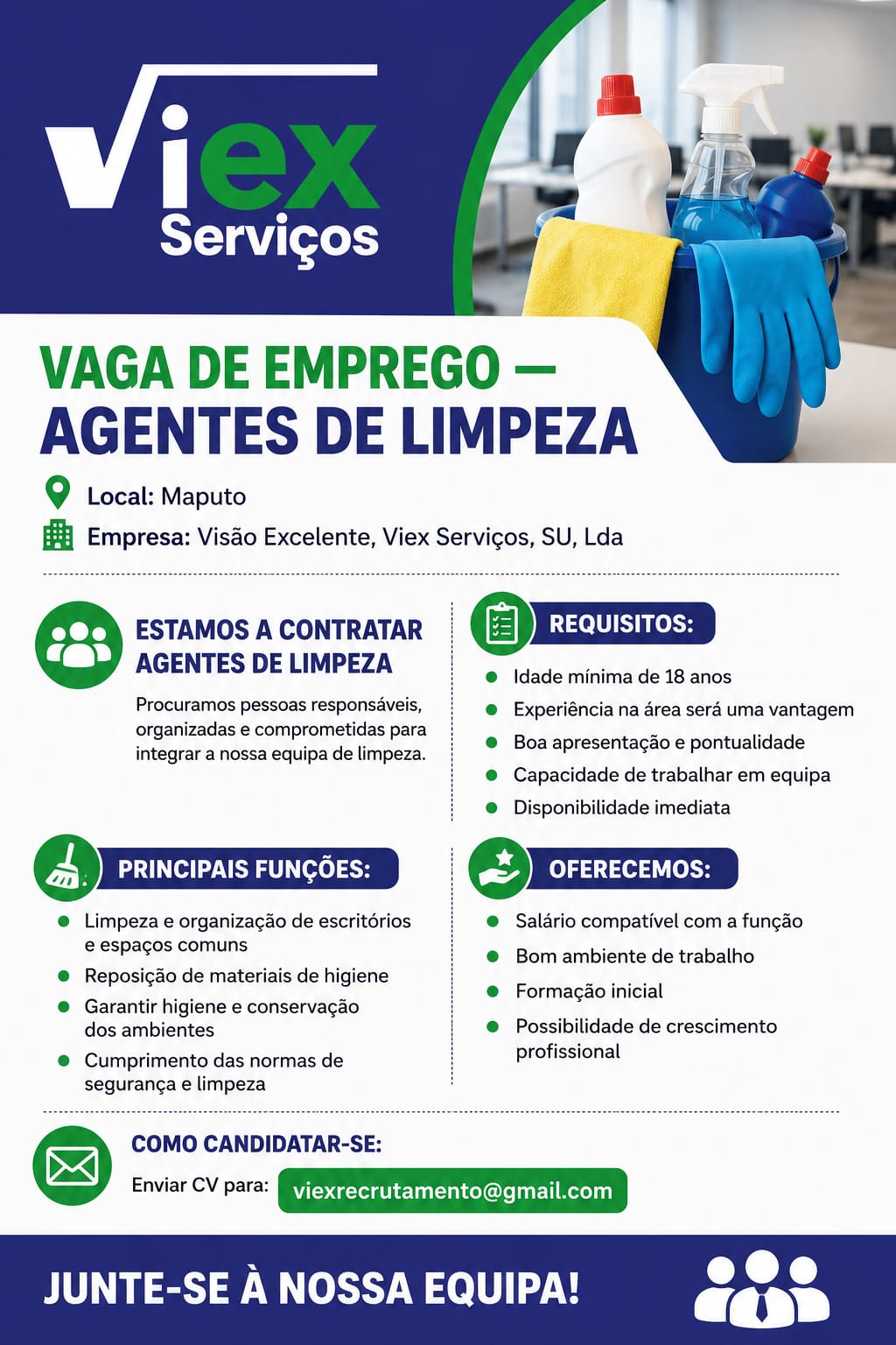 Visão Excelente, Viex Serviços, SU, Lda