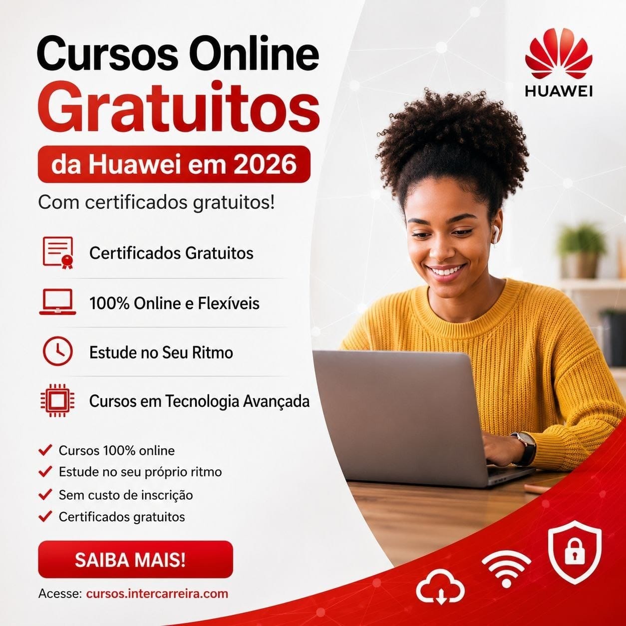 Huawei Oferece Mais de 250 Cursos Gratuitos com Certificado