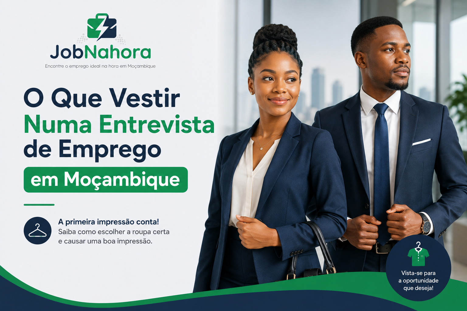 O Que Vestir Numa Entrevista de Emprego em Moçambique