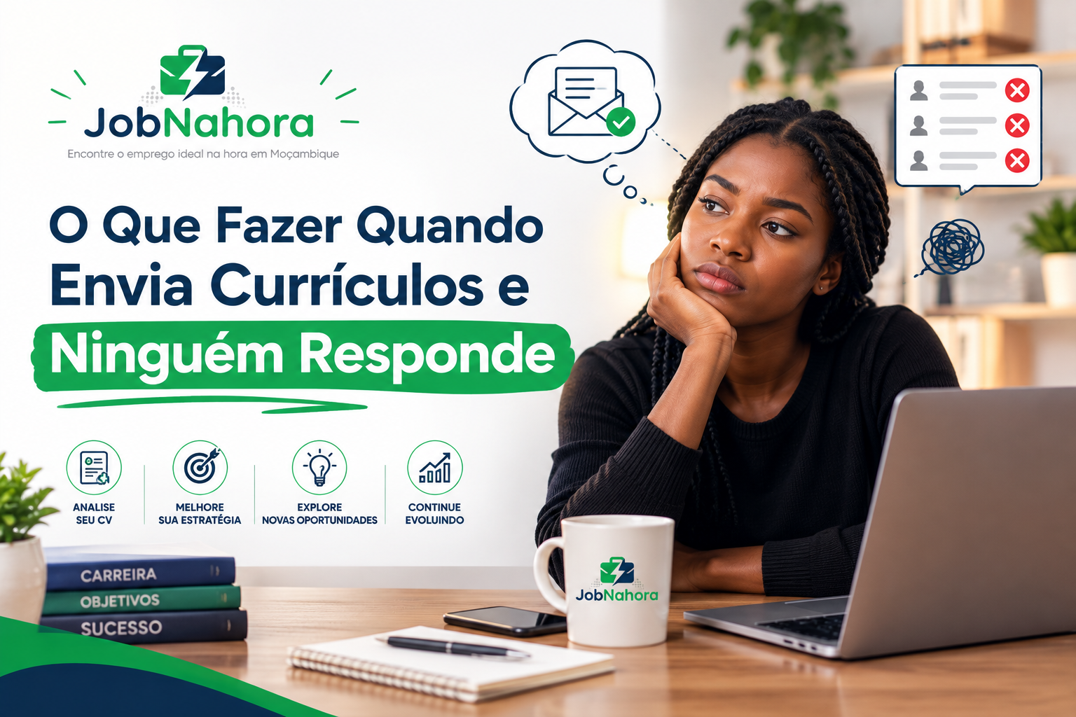 O Que Fazer Quando Envia Currículos e Ninguém Responde